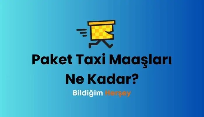 Paket Taxi Maaşları